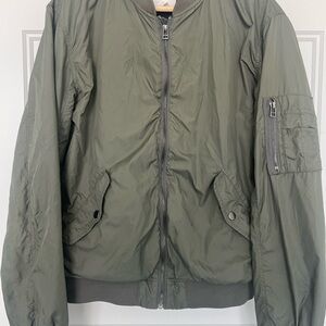 H&M Green Bomber Jacket